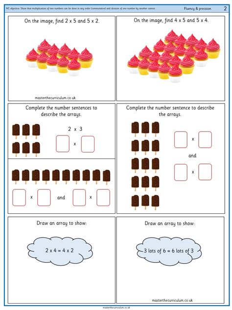 Recall And Use Multiplication And Division Facts For The 2 5 And 10