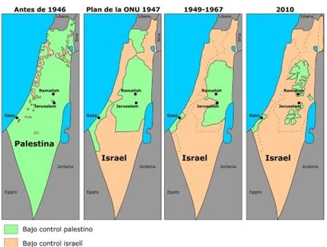 Israel llevó a cabo cientos de ataques aéreos contra la franja de gaza hasta las primeras horas del miércoles en medio de las tensiones, el primer ministro israelí, benjamín netanyahu, se dirigió a la. Israel Y Palestina Mapa