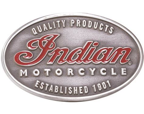 In 2011, polaris industries purchased indian motorcycles and moved operations from north carolina and merged them into their existing facilities in minnesota and iowa. NEW INDIAN MOTORCYCLE HIGH QUALITY EMBLEM BELT BUCKLE IMC ...