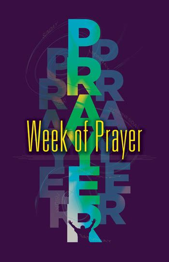Week Of Prayer Poster My Healthy Church