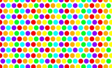 Link Rainbow Dots Polka Dot Desktop Polkadot Rainbow Watercolor
