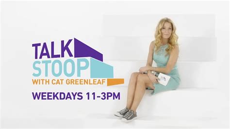 Talk Stoop With Cat Greenleaf Join Cat Greenleaf Today As Howie Mandel Olivia Wilde Neil
