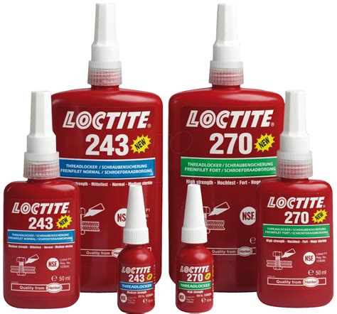 LOCTITE 243 10ML: Loctite 243 Threadlocker Medium Strength ...