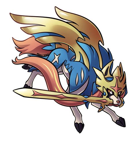 Zacian Pokemon PNG Isolated File PNG Mart