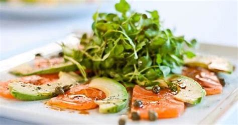 Si quieres preparar la versión de salmón marinado casero puedes ver nuestra receta aquí. Media Hora para Cocinar: Carpaccio de Salmón ahumado con ...