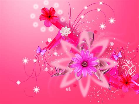 A pink start orb and a pink explorer bar. Girly Computer Wallpaper HD Download free for your ...