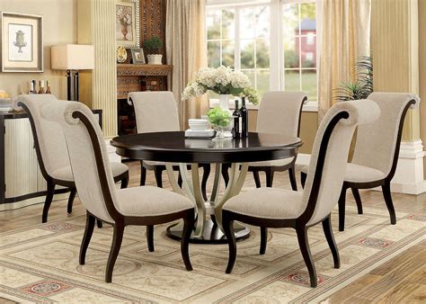 Make a statement with black dining tables. 60
