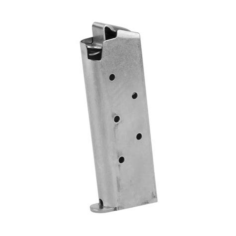 Colt Mustang Magazine 380 Acp 6rds Stainless Steel Smartreloader