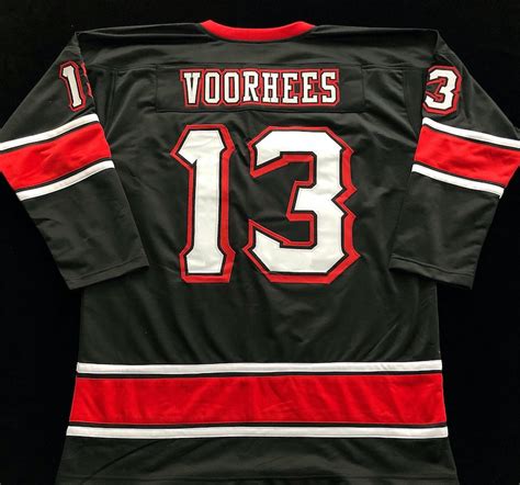 Jason Voorhees Friday The 13th Hockey Jersey Size Xl Great Etsy