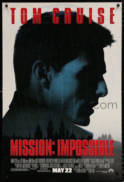 7z776 Mission Impossible Advance 1sh 1996 Cool