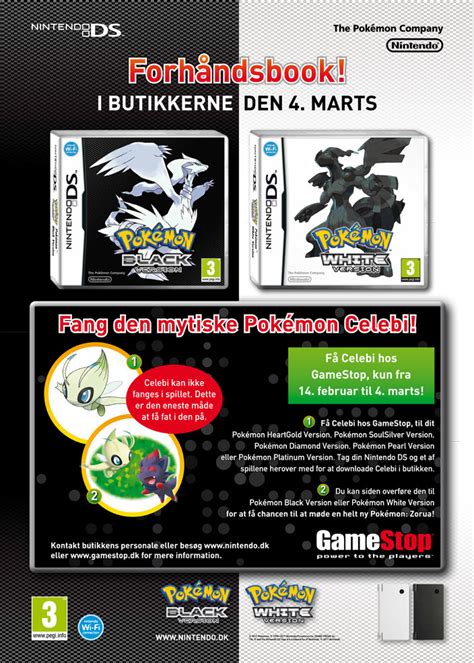 The company carries an assortment or new and used video game hardware, software, and accessories, as well as personal. Celebi in Denmark Gamestop - Pocketmonsters.Net