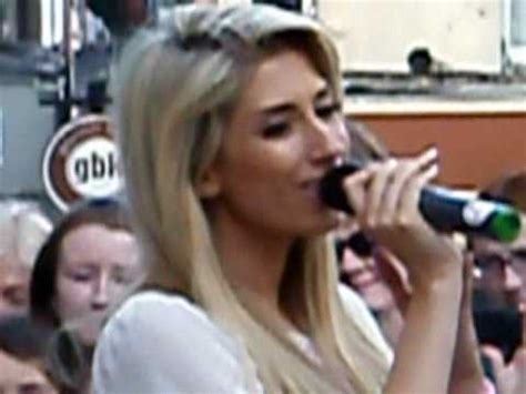 Stacey solomon stole the hearts of the uk nation back in 2009 when she auditioned for the x the x factor 2009: Stacey Solomon in Bristol singing at the opening of ...