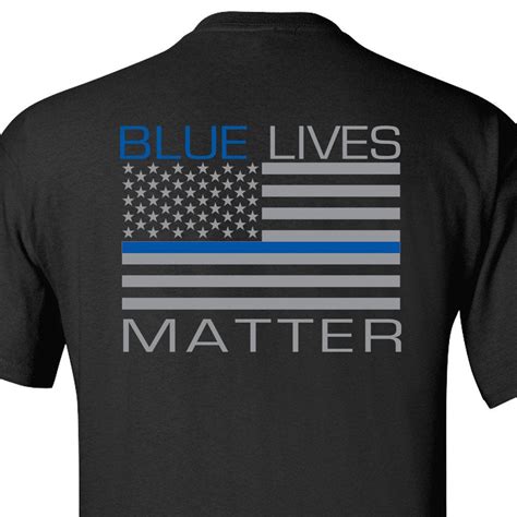 Blue Lives Matter T Shirt Gadsden And Culpeper