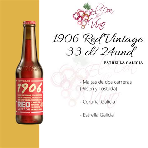 Comprar 1906 Red Vintage 33 Cl24 Und El Don Del Vino