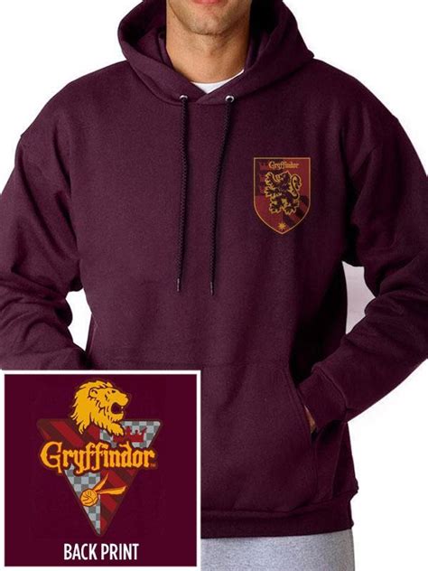 Harry Potter House Gryffindor Hooded Sweater Harry Potter Butiken