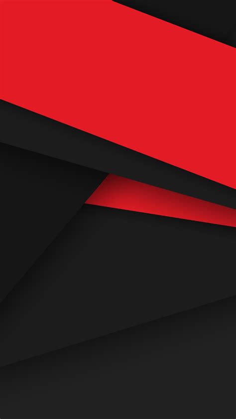 1080x1920 Red And Black Material Design Mobile Hd Black And Red