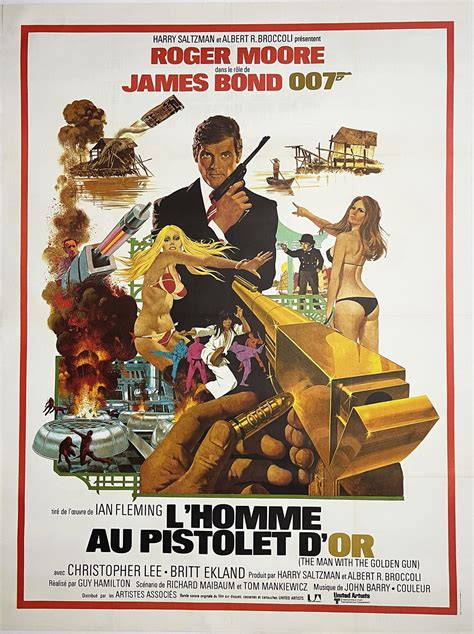 At Auction L Homme Au Pistolet D Or James Bond Roger Moore