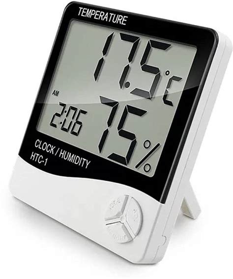 Fstyler Hdt Clock 1 Htc 1 High Accuracy Lcd Display Thermometer