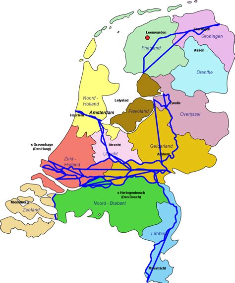 Nederland ˈneːdərlɑnt (listen)), informally holland, is a country primarily located in western europe and partly in the caribbean. NEDERLAND - TOPOGRAFIE & KAARTKENNIS, blanco kaart ...