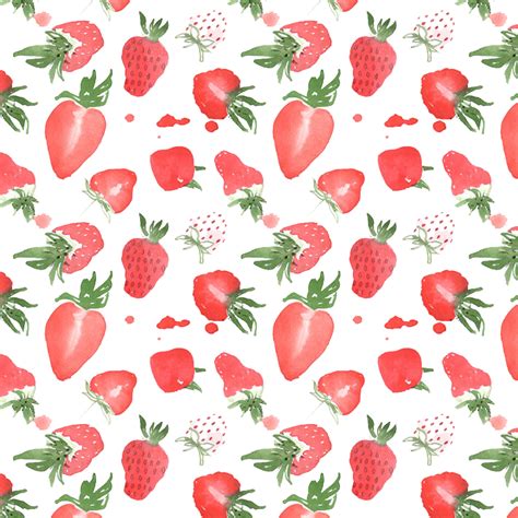 Strawberries Clipart Watercolor Strawberries Watercolor Transparent