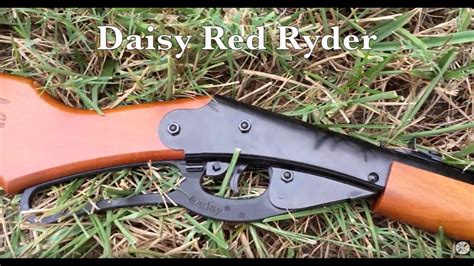 Review Daisy Red Ryder Back Yard Bb Airgun Classic Youtube