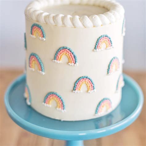Rainbow Cake Cake By Courtney