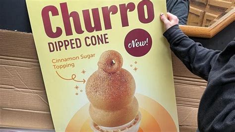 Dairy Queen S New Churro Dipped Cone Leaked On Reddit Chew Boom My