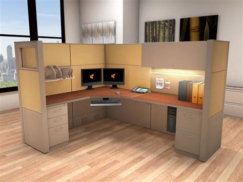 Modular bedroom furniture systems, description: Cubicle Systems - #6x8x66 | Modular office, Office ...