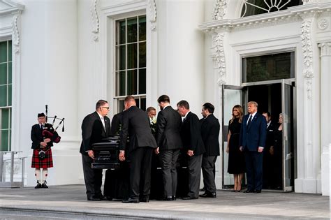 Trump Holds A Rare White House Funeral For His Younger Brother Robert