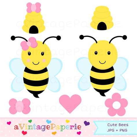 Bumble Bee Template Printable Clipart | Free download on ClipArtMag