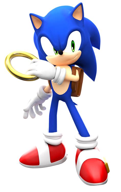 The Sonic Character Is Holding A Pair Of Scissors