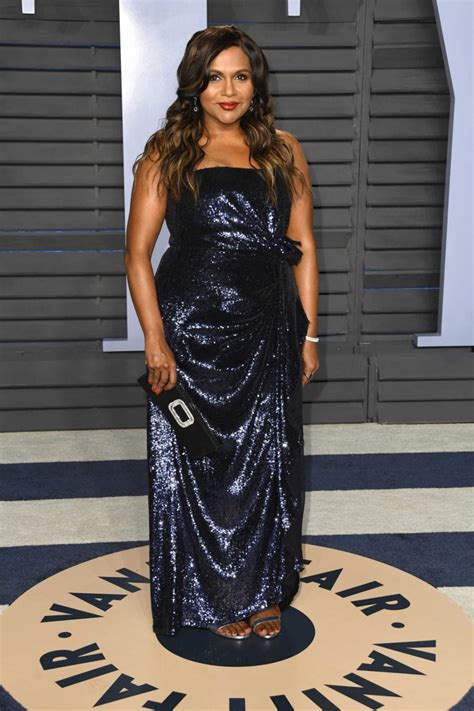 Mindy Kaling At Vanity Fair Oscar Party In Beverly Hills Celeb Donut