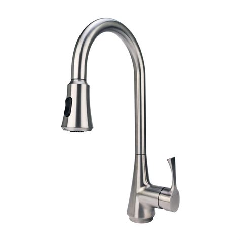 Drilling holes are required when installing the faucet. Single-Handle Single-Hole Pull-Down Sprayer Kitchen Faucet ...