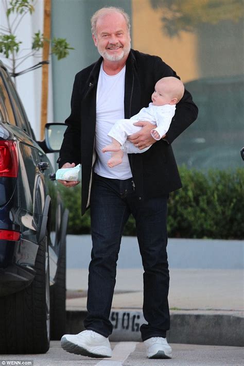 Kelsey Grammer Bonds With His Adorable Infant Gabriel As They Enjoy A