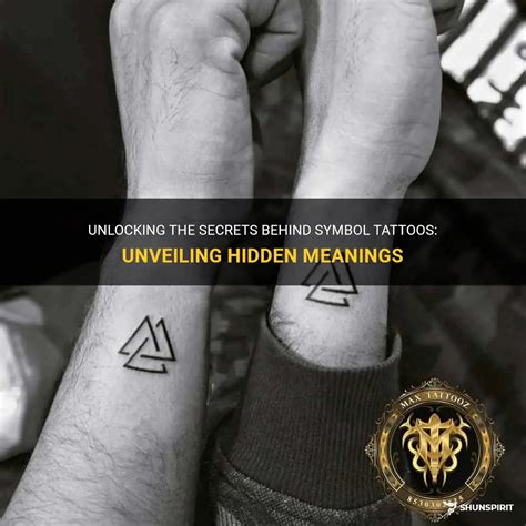 Unlocking The Secrets Behind Symbol Tattoos Unveiling Hidden Meanings ShunSpirit