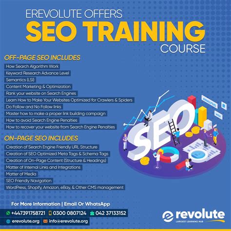 Seo Training Course Erevolute