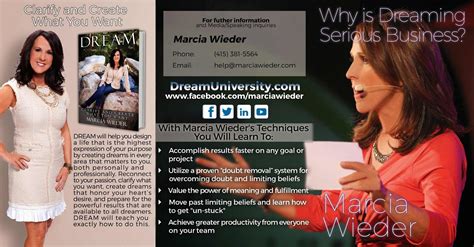 Marcia Wieder Press Kit Author Marcia Wieder