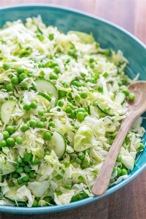Cabbage And Pea Salad Recipe