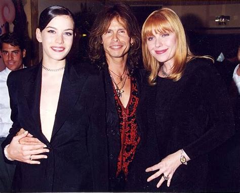 Liv And Steven Tyler With Bebe Buell Bebe Buell Hollywood Actresses