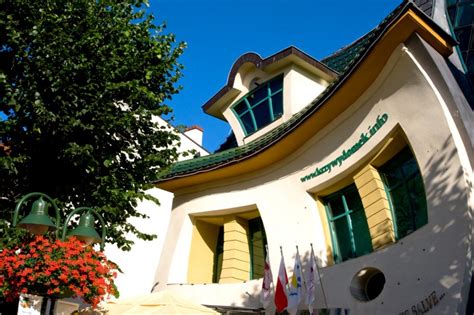 Crooked house was built in 2003. The Krzywy Domek (Crooked House) - Sopot, Poland - World ...