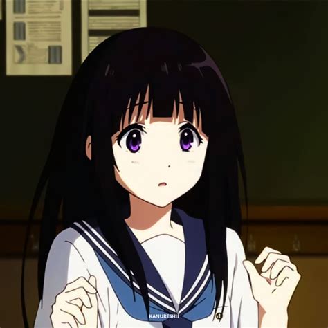 Chitanda Eru In 2021 Anime Hyouka Anime Icons