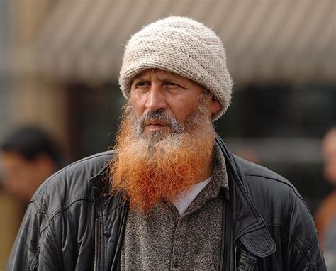 Different shades of brown are the most common facial hair color there is, and if you want to make your beard appear thicker or darker, you should simply move up one shade. Red beard. photo - Ronny Van Eeckhoutte photos at pbase.com