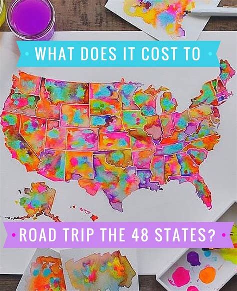 Here Is Exactly What It Cost To Go On My 48 State Road Trip