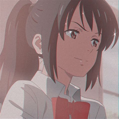 Search, discover and share your favorite sad anime boy gifs. Your name mitsuha icon em 2020 | Anime, Desenhos, Fotos