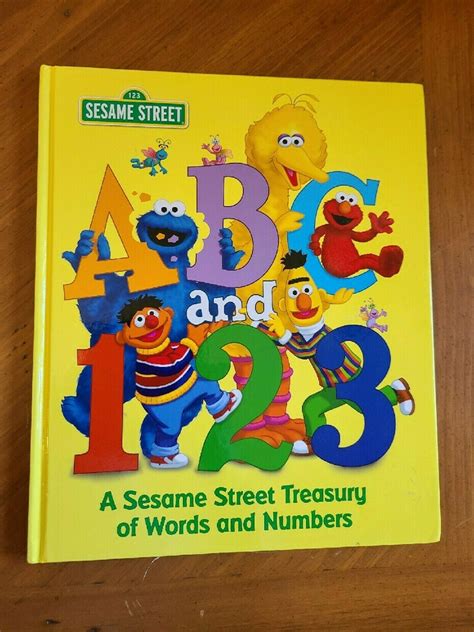 Sesame Street Abc And 123 Book