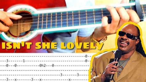 Isnt She Lovely Stevie Wonder Easy Fingerstyle Guitar Tabs Youtube