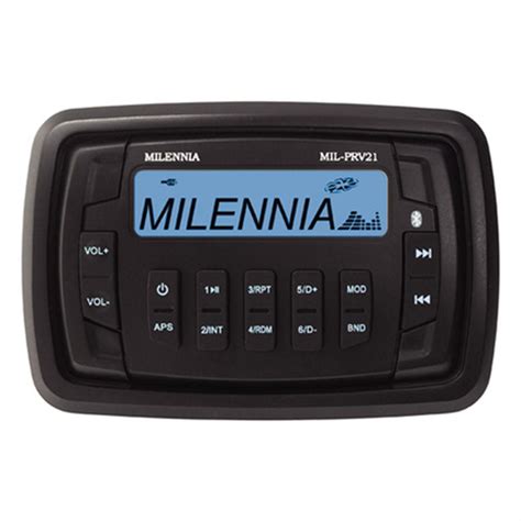 Milennia® MIL-PRV21 AM / FM Portable Media & Bluetooth-ready Marine