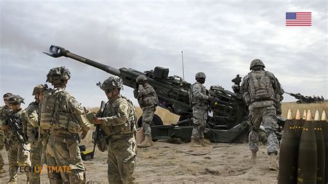 Just Arrived Us Troops Hone Skills On M777 Howitzer Artillery In