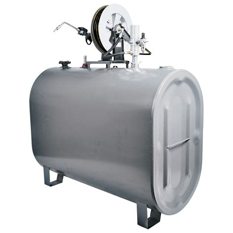 Liquidynamics Bulk System — 275 Gallon Steel Storage Fuel Tank 25ft