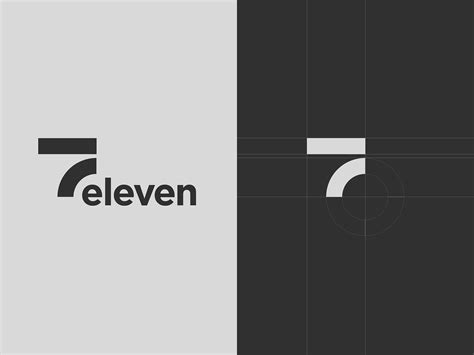 Logo Redesign 7 Eleven By Ihar Kolesen On Dribbble